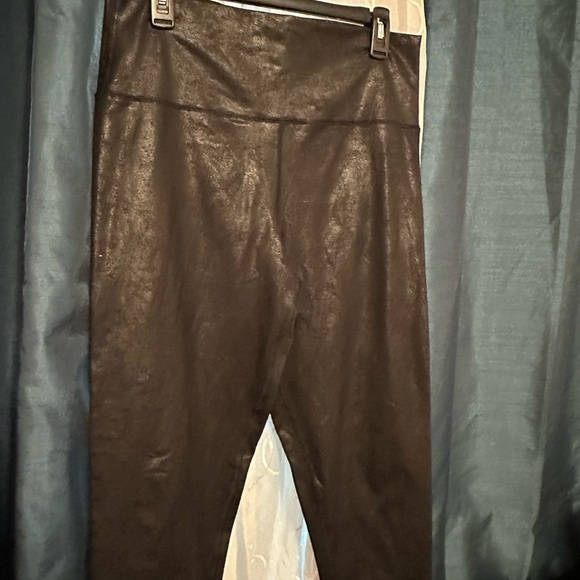 aerie Pants - Aerie Shiny Black Leggings